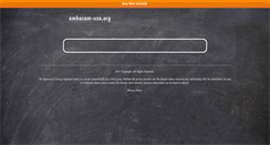 Desktop Screenshot of ambacam-usa.org